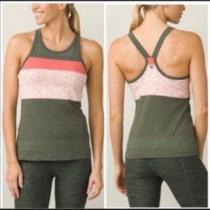 PRANA Alois Racerback Tank Top Forest Green